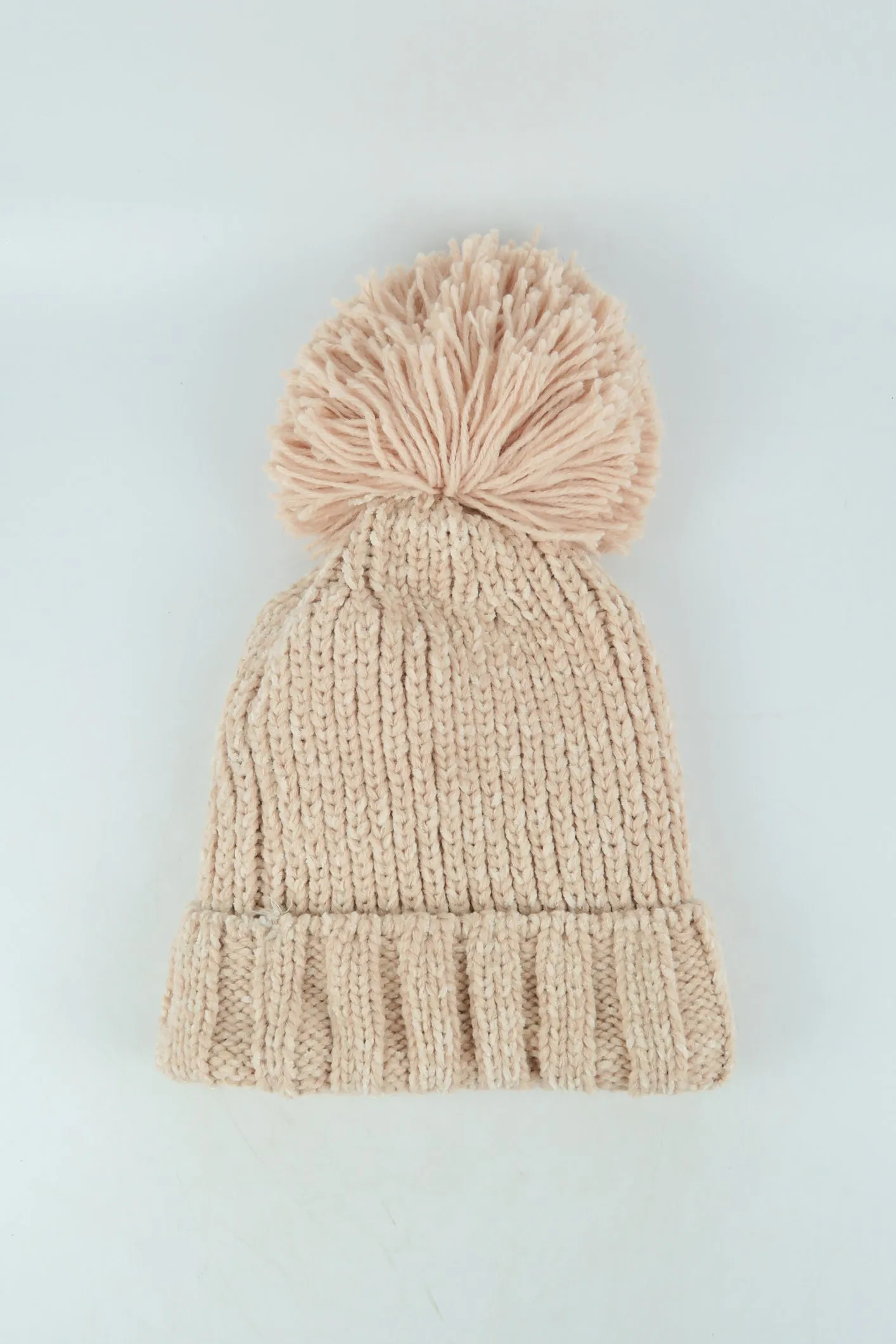 หมวกไหมพรมถักลายร่อง สำหรับกันหนาว - Stylish Unisex Knitted Beanie Hat