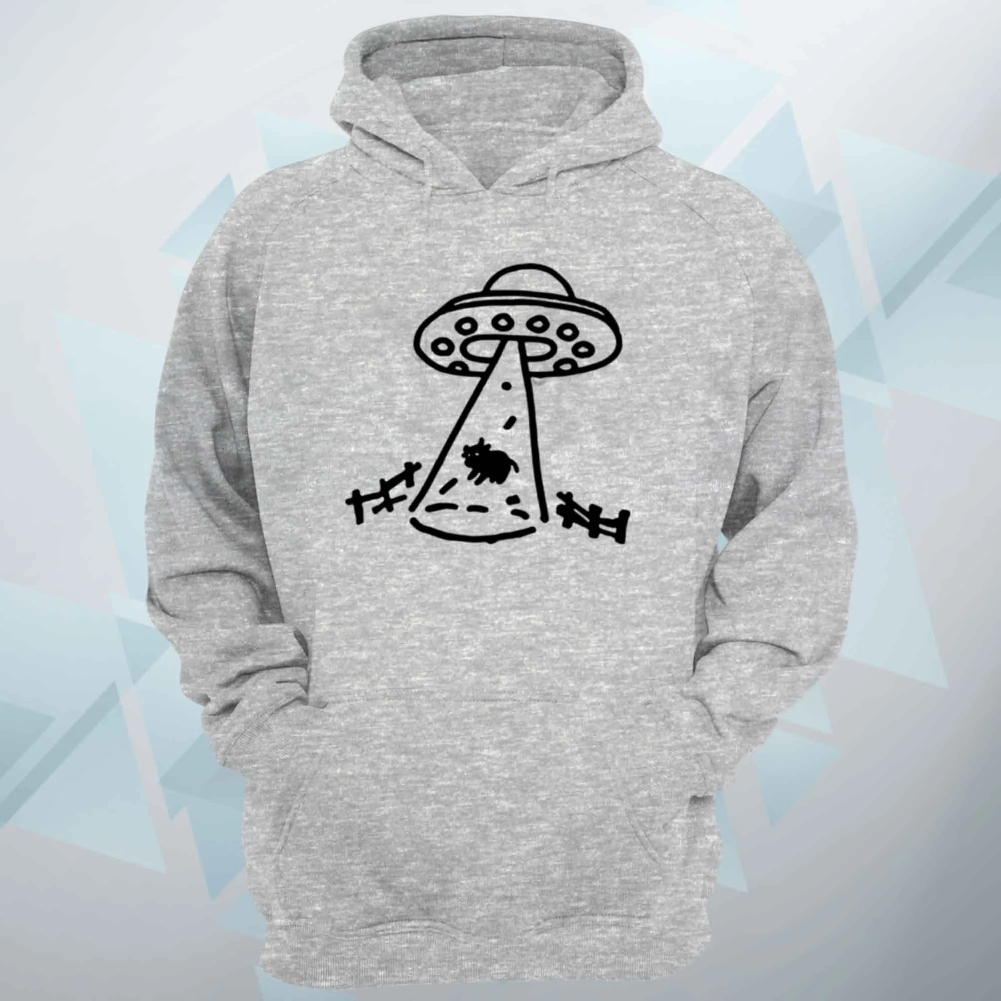 Abduction Cow Unisex Hoodie