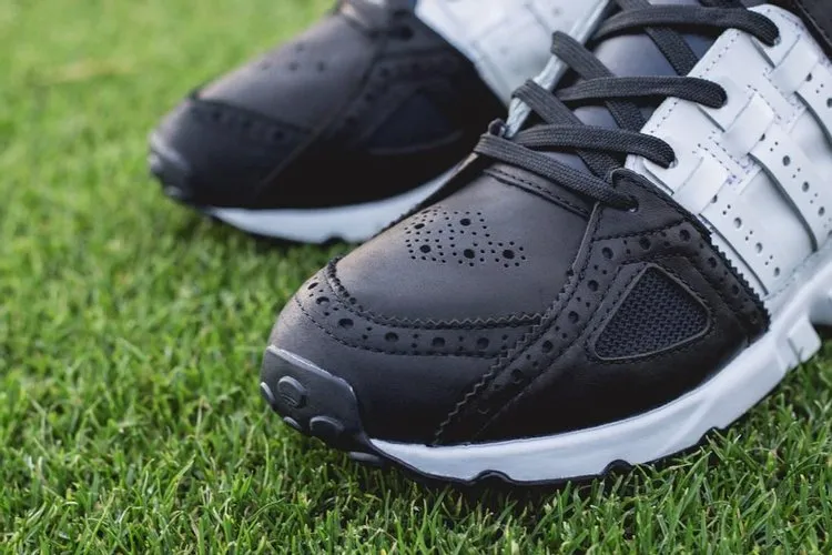 Adidas Sneakersnstuff x EQT Running Guidance 93 'Tee Time' Sneakers, Black