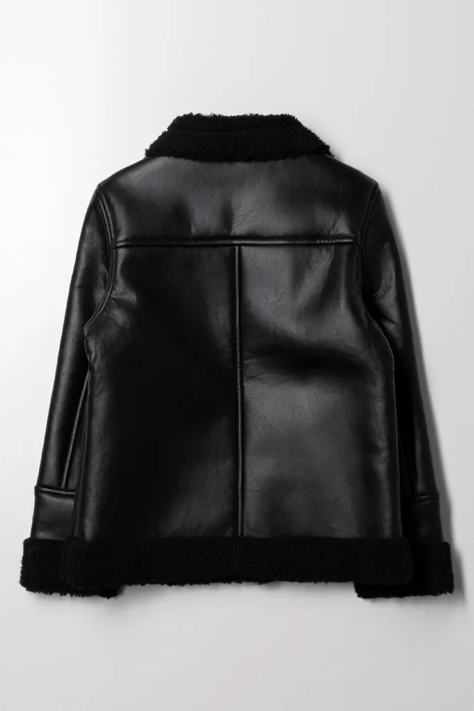 Aviator Jacket Black