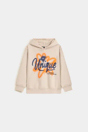 Be Unique Slogan Hoodie