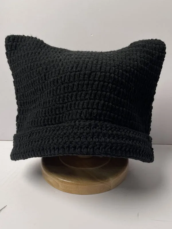 Bjlxn - Keep Warm Striped Hats&Caps