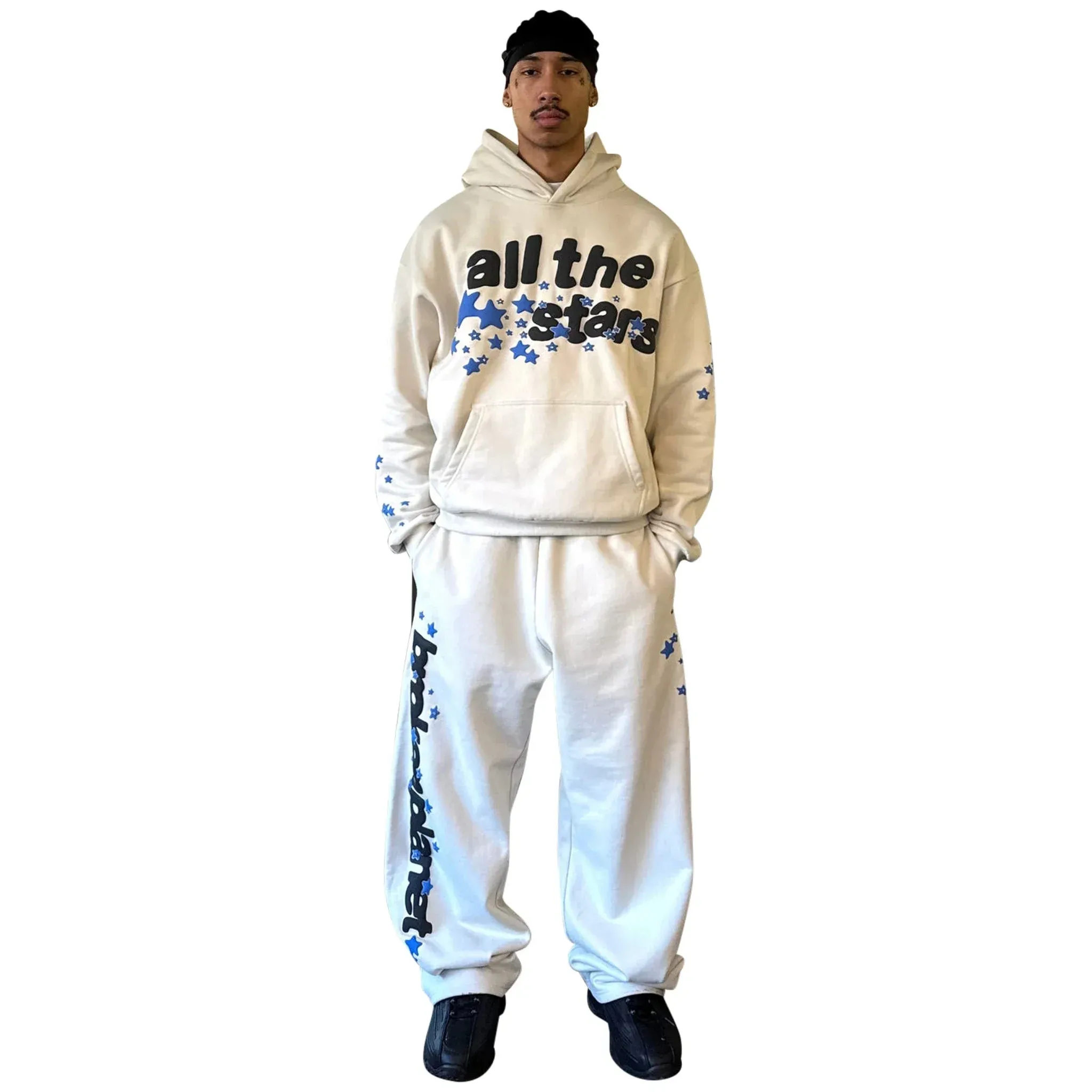 Broken Planet All The Stars Ivory White Hoodie