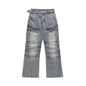 BTSG Ribbon Workwear Jeans