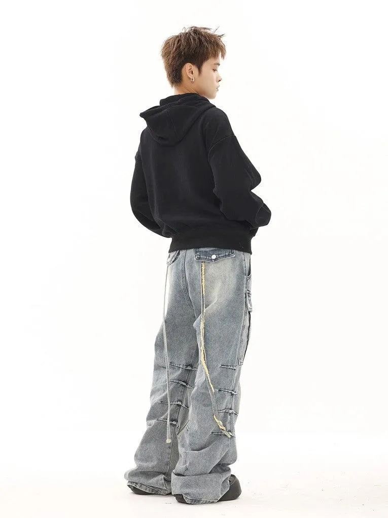 BTSG Ribbon Workwear Jeans