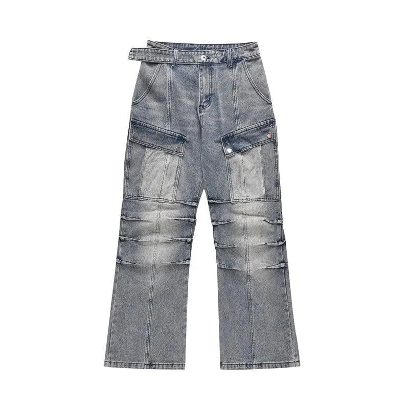 BTSG Ribbon Workwear Jeans