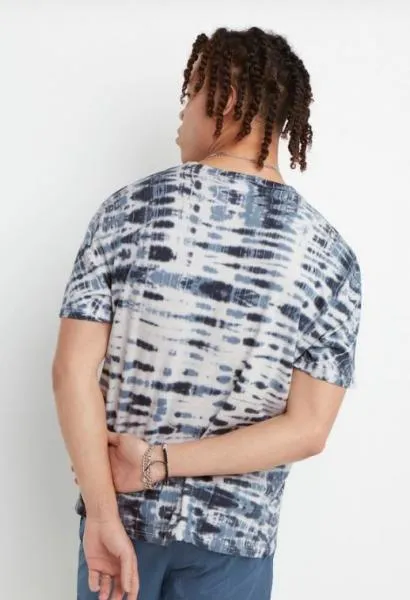CHAMPION - Men - Wave Dye Lightweight Tee - Wave Dye Black