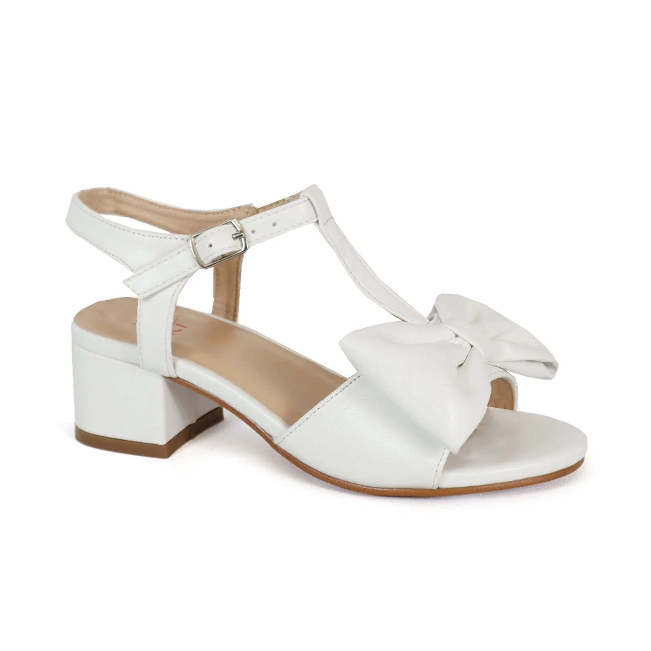 CHIC-05Y Girls Bow Strap Sandals