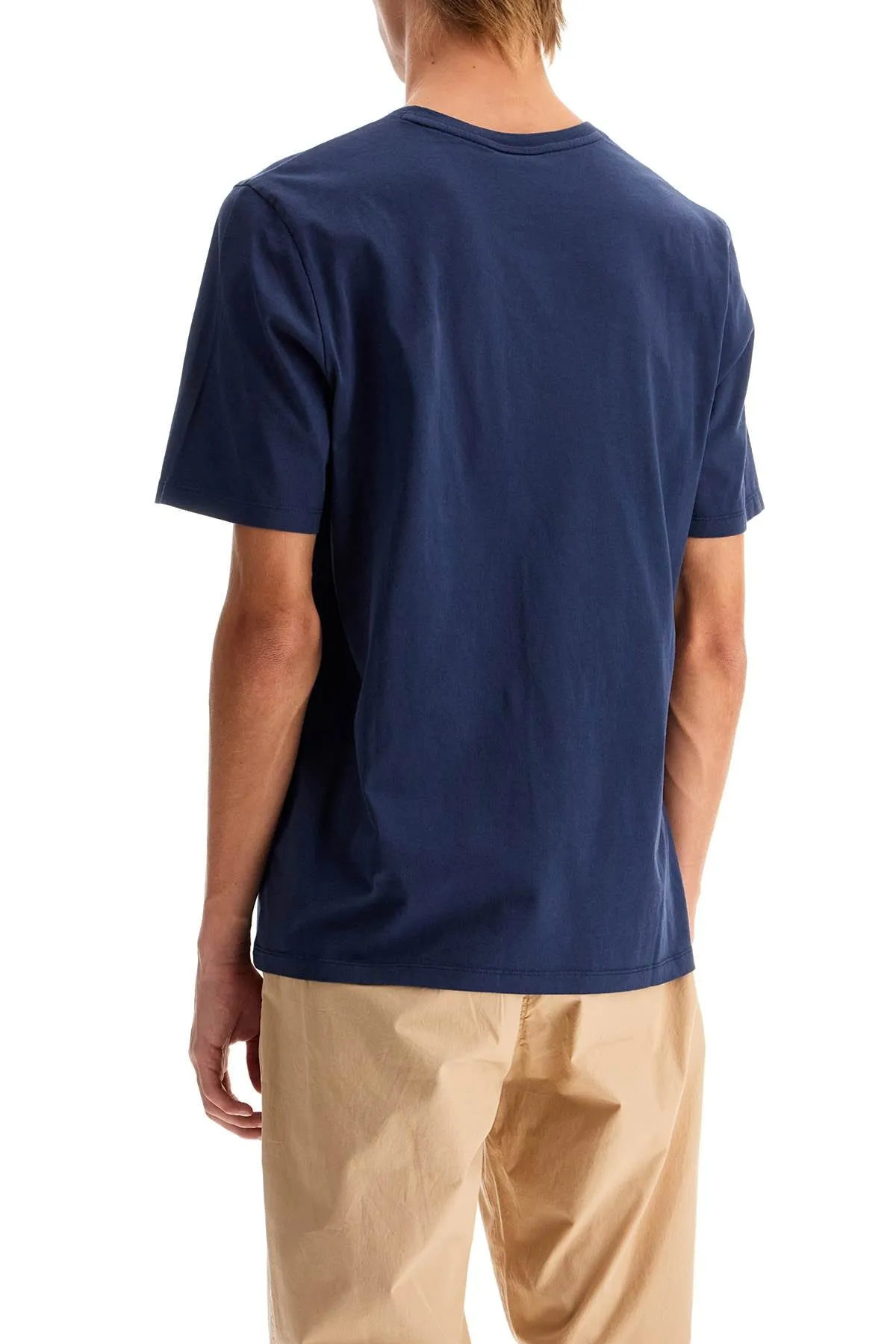 chillax fox patch t-shirt LM00110KJ0008 ECLIPSE BLUE