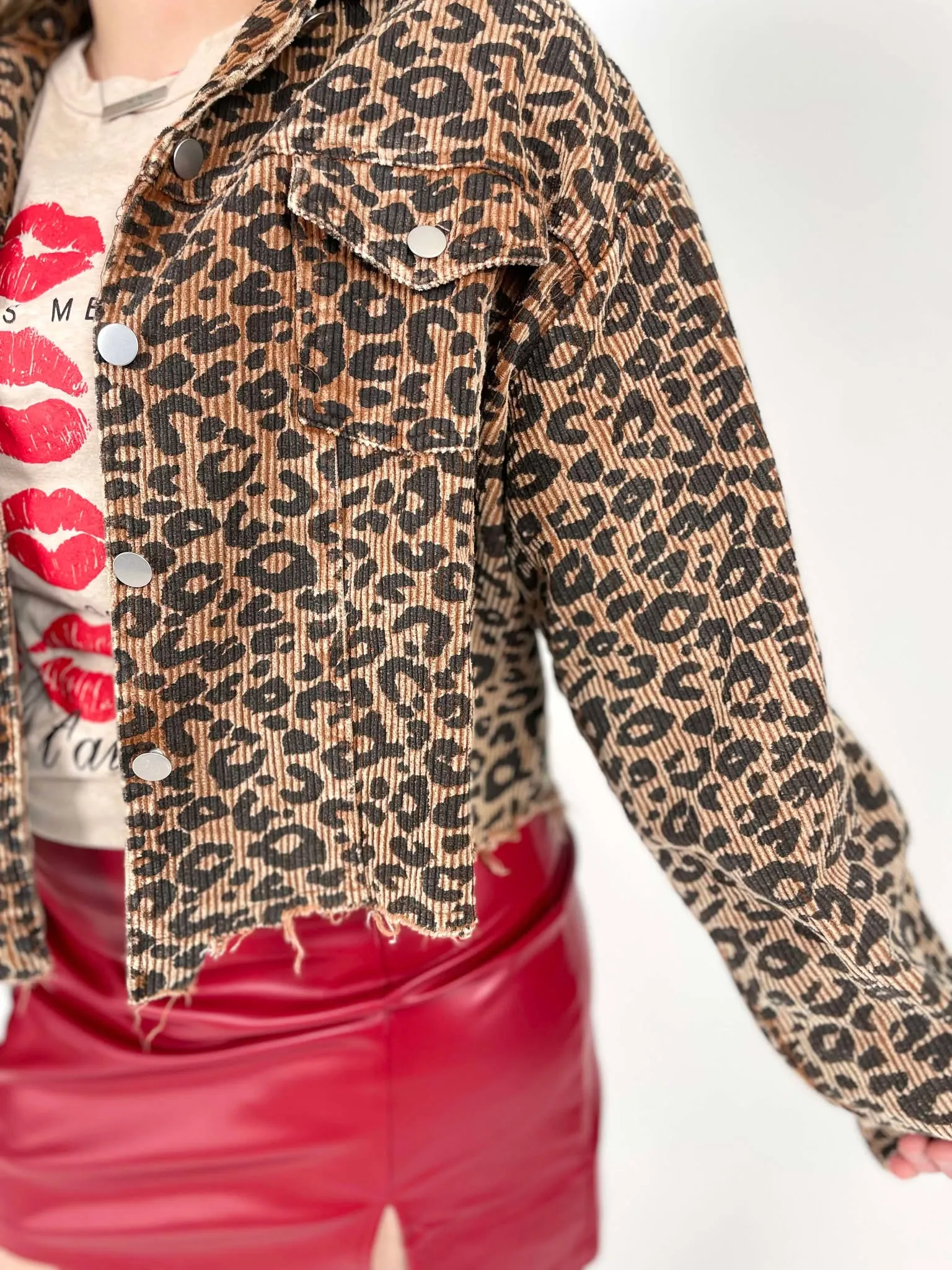 Corduroy Safari Jacket