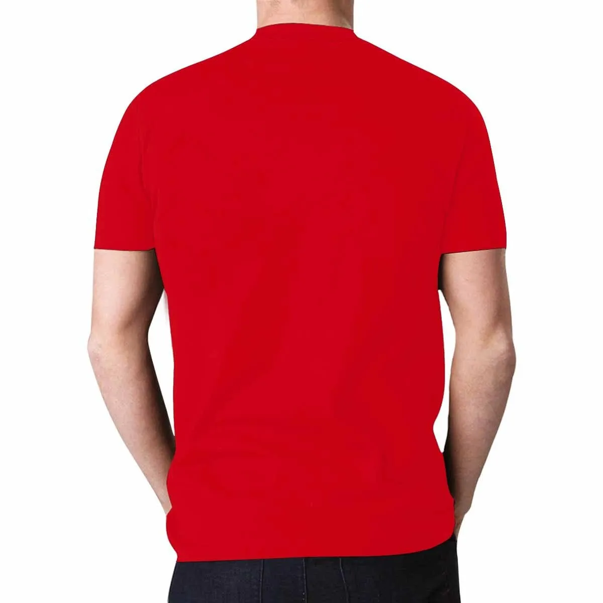 Custom Face Shirts with Santa Christmas Personalized Men's All Over Print T-shirt for Him Unique Gift