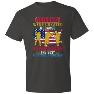 Heros Were Busy Men's Lightweight T-Shirt 4.5 oz