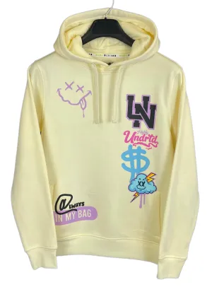 Highly Undrtd Hoodie - Always In My Bag  - Cream - UF2610