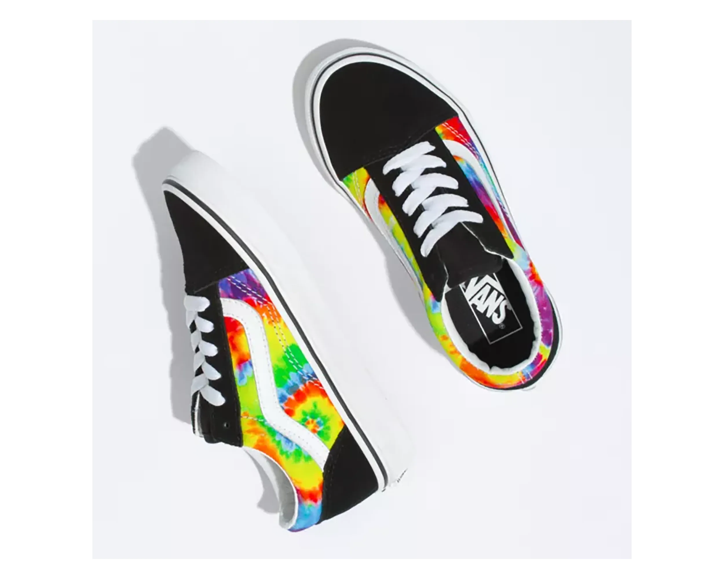 Junior Spiral Tie Dye Old Skool