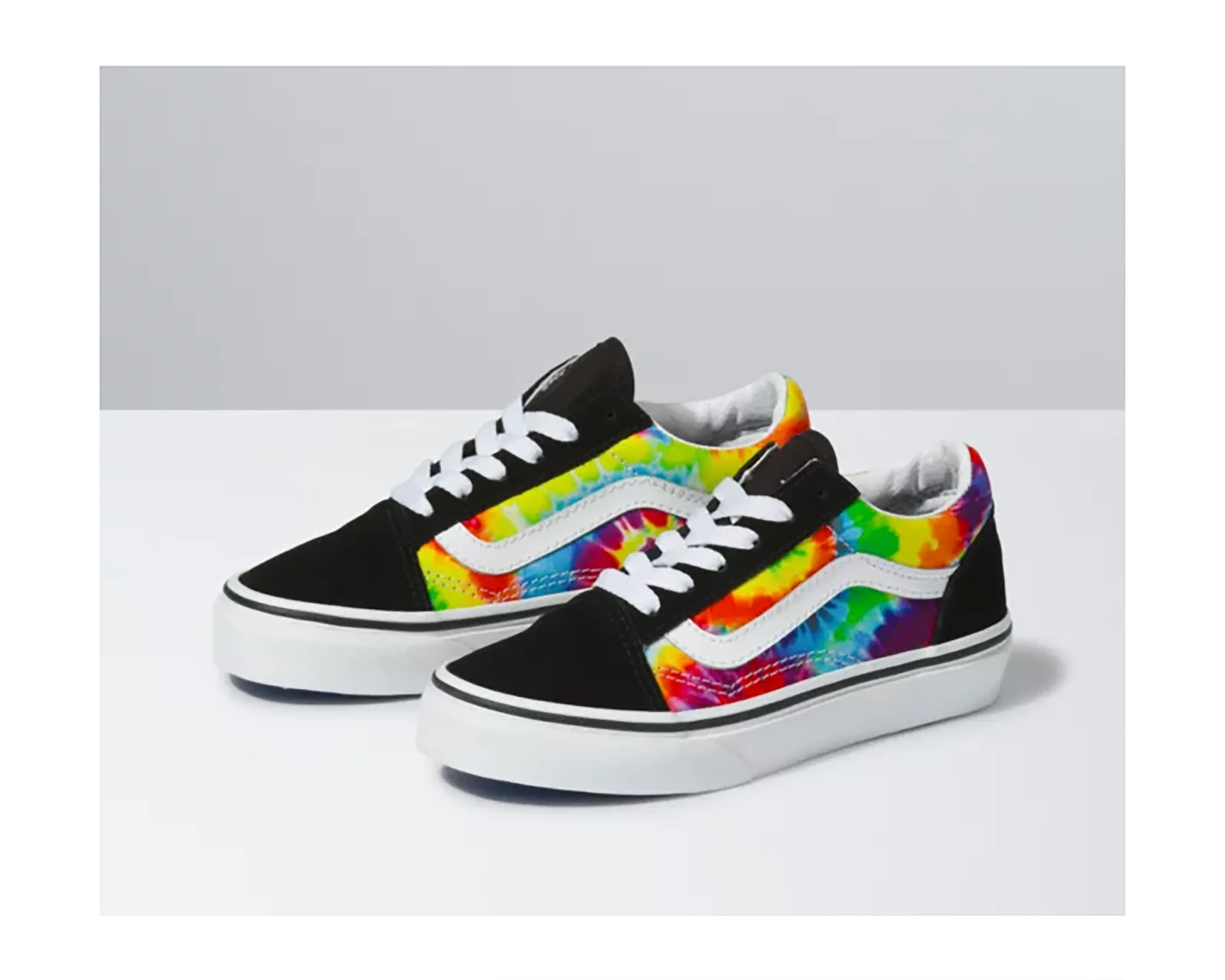 Junior Spiral Tie Dye Old Skool