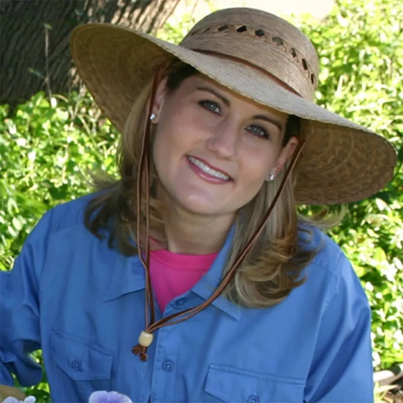 Lattice Vented Burnt Palm Leaf Ranch Hat with Chin Strap - Tula Hats