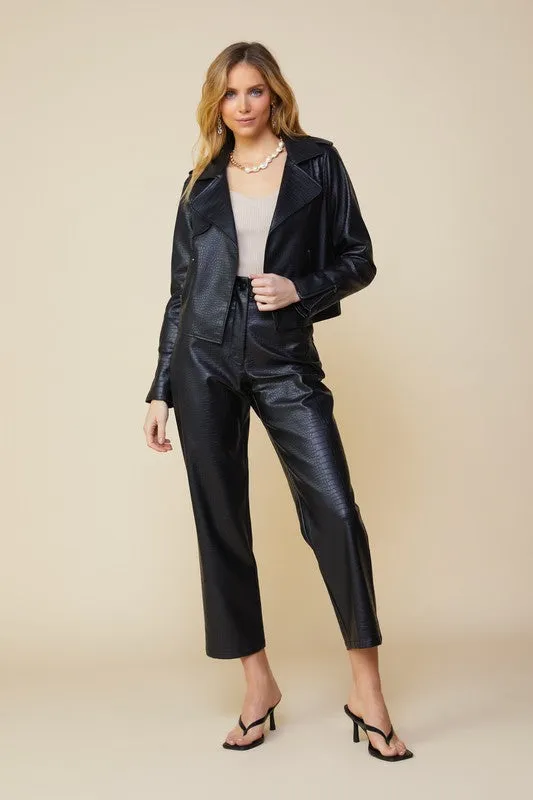 Leather Biker Jacket