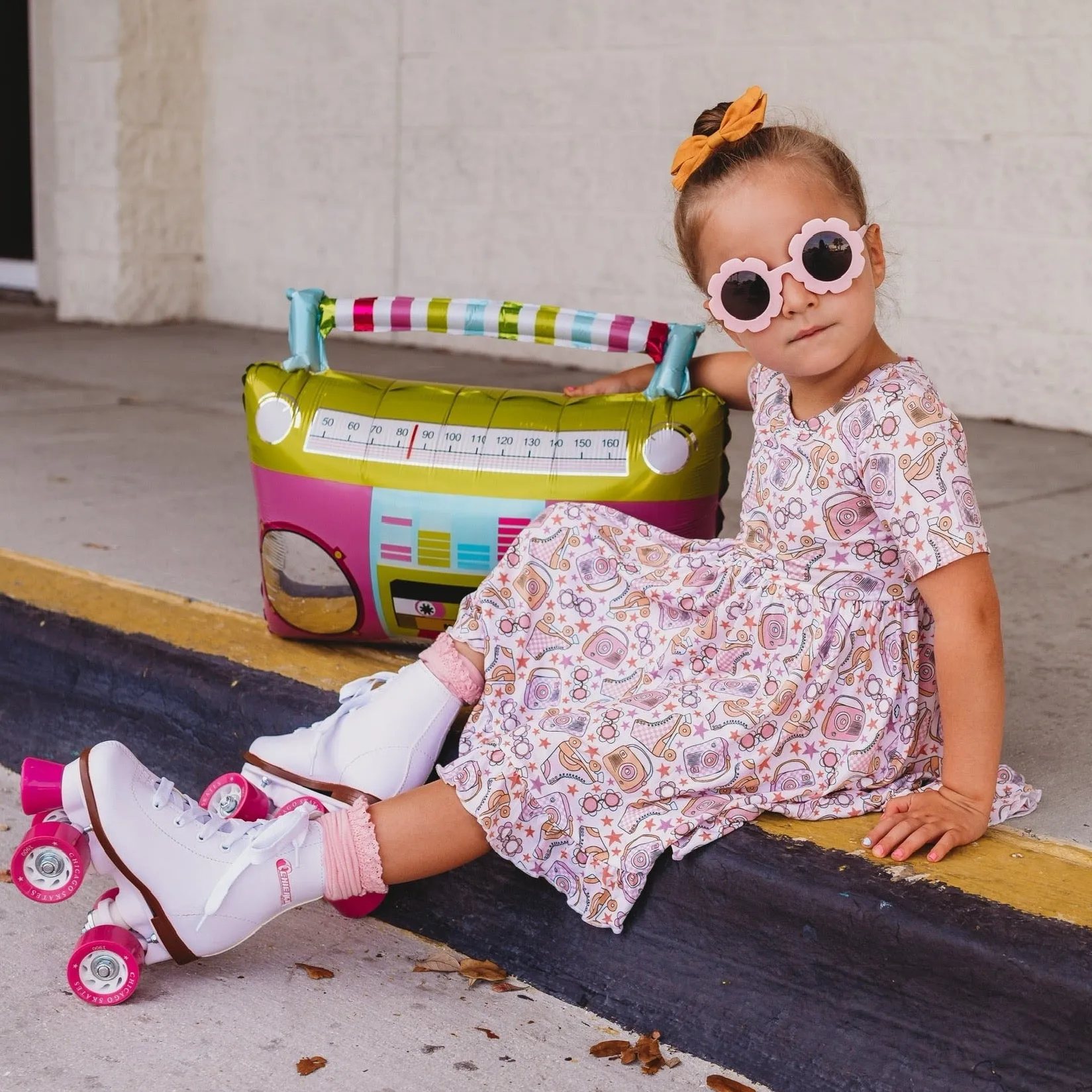 LET THE GOOD TIMES ROLL DREAM RUFFLE DRESS DBLC X LOLO WEBB