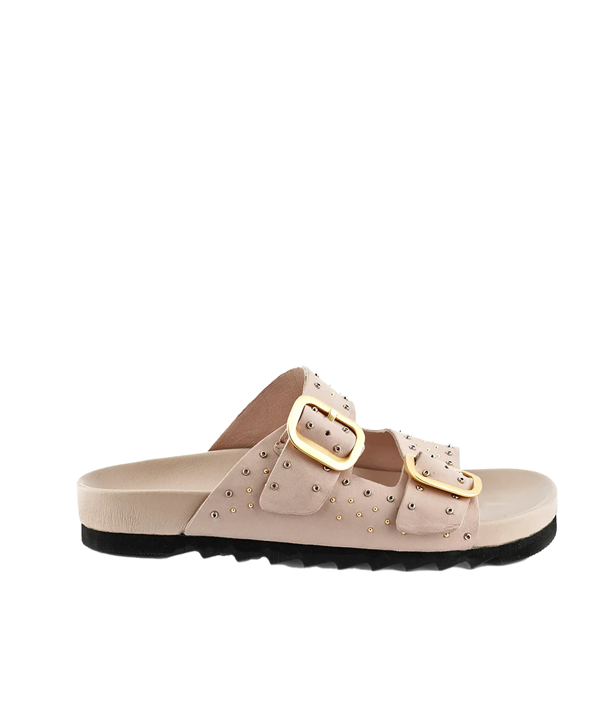 Lexi Sandal in Nappa Cipria