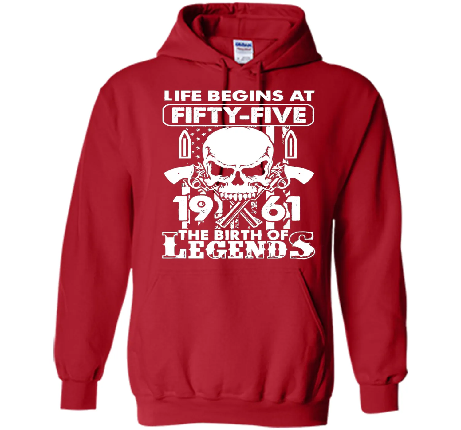 Life Begin At 55 - 1961 Birth Legends 55th Birthday T-shirts
