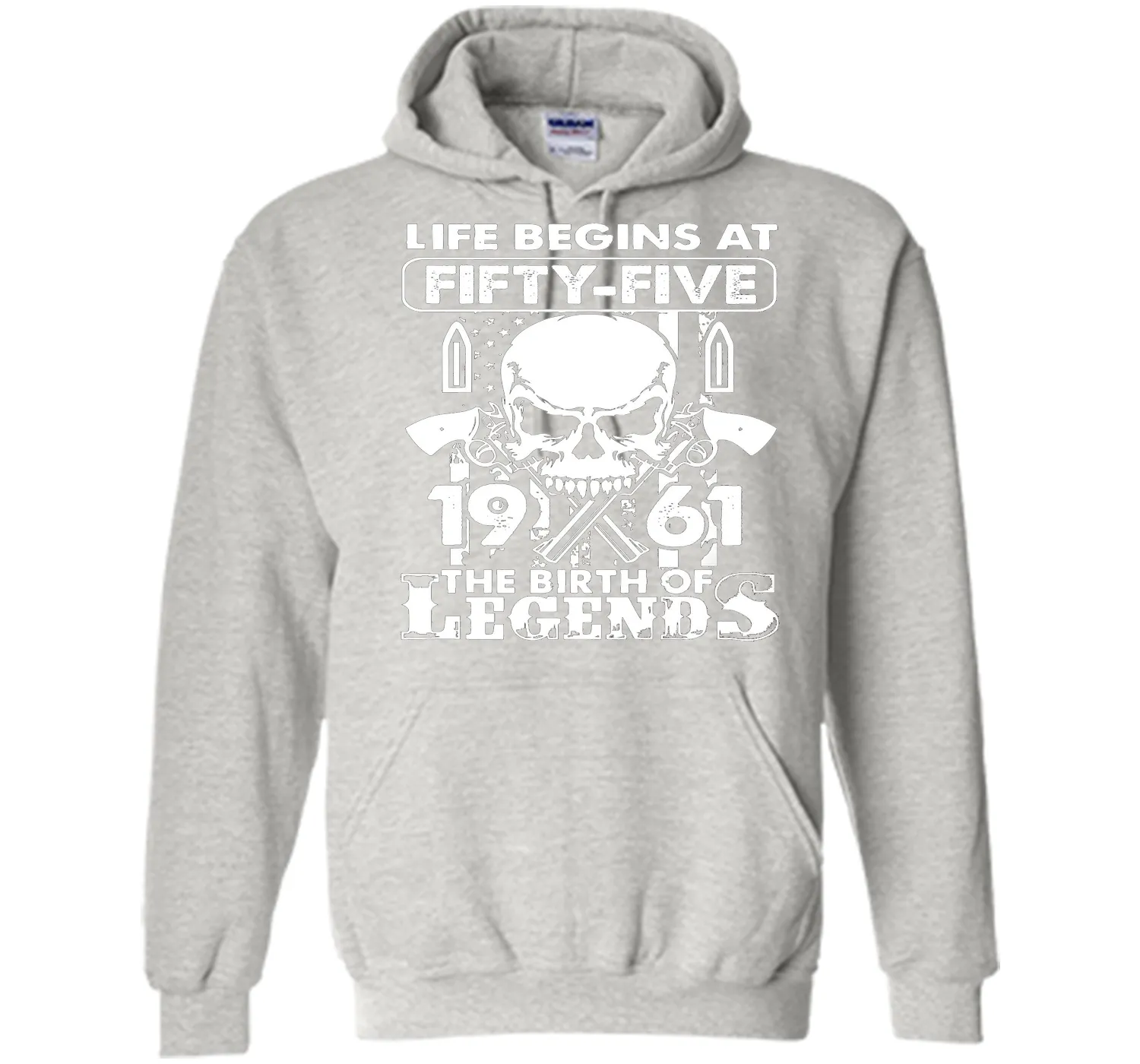 Life Begin At 55 - 1961 Birth Legends 55th Birthday T-shirts