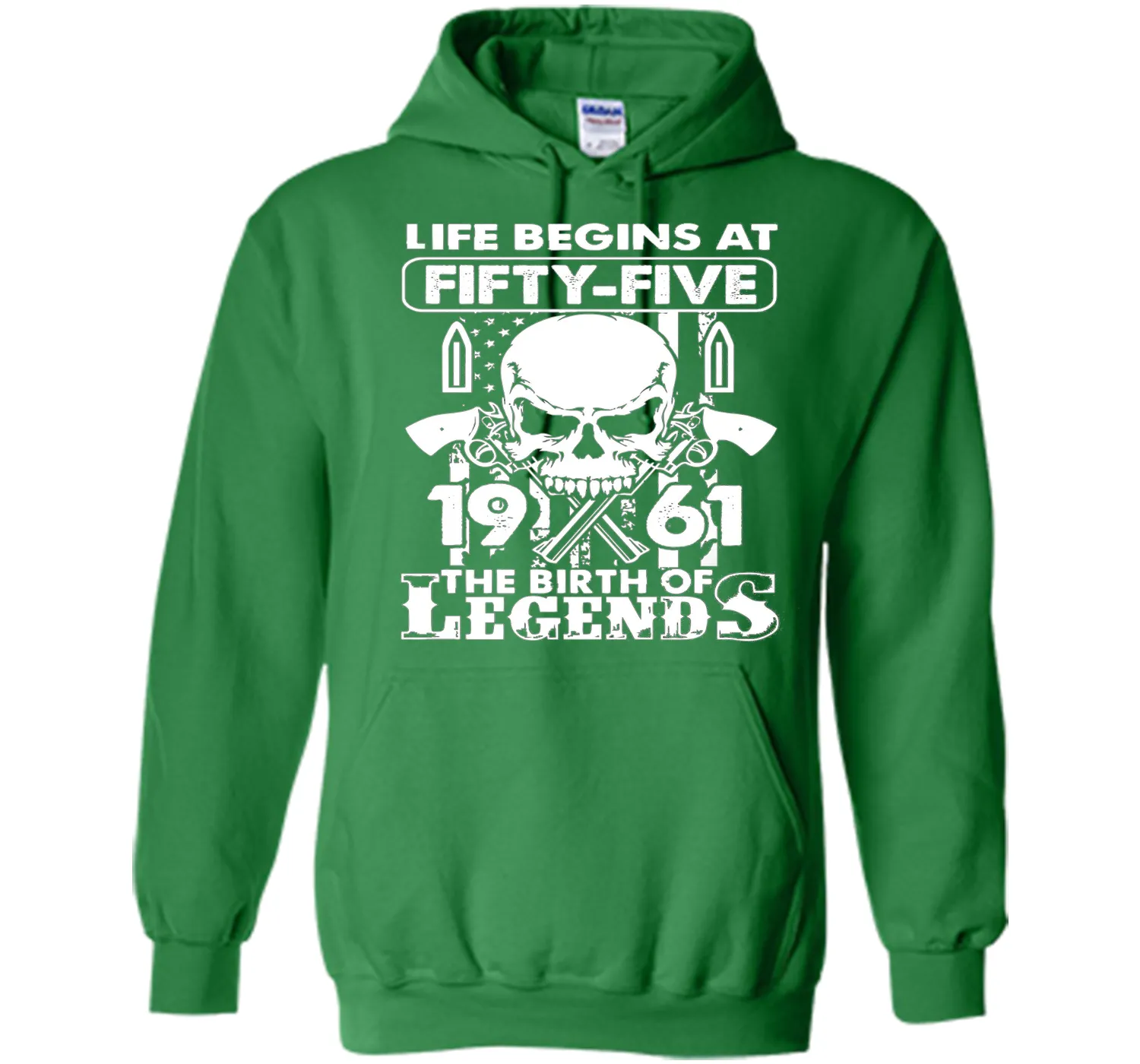 Life Begin At 55 - 1961 Birth Legends 55th Birthday T-shirts