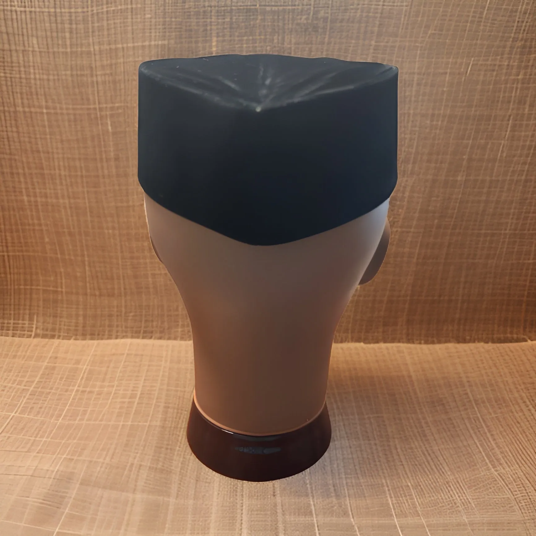 Men's Black Velvet Boat Kufi Hat