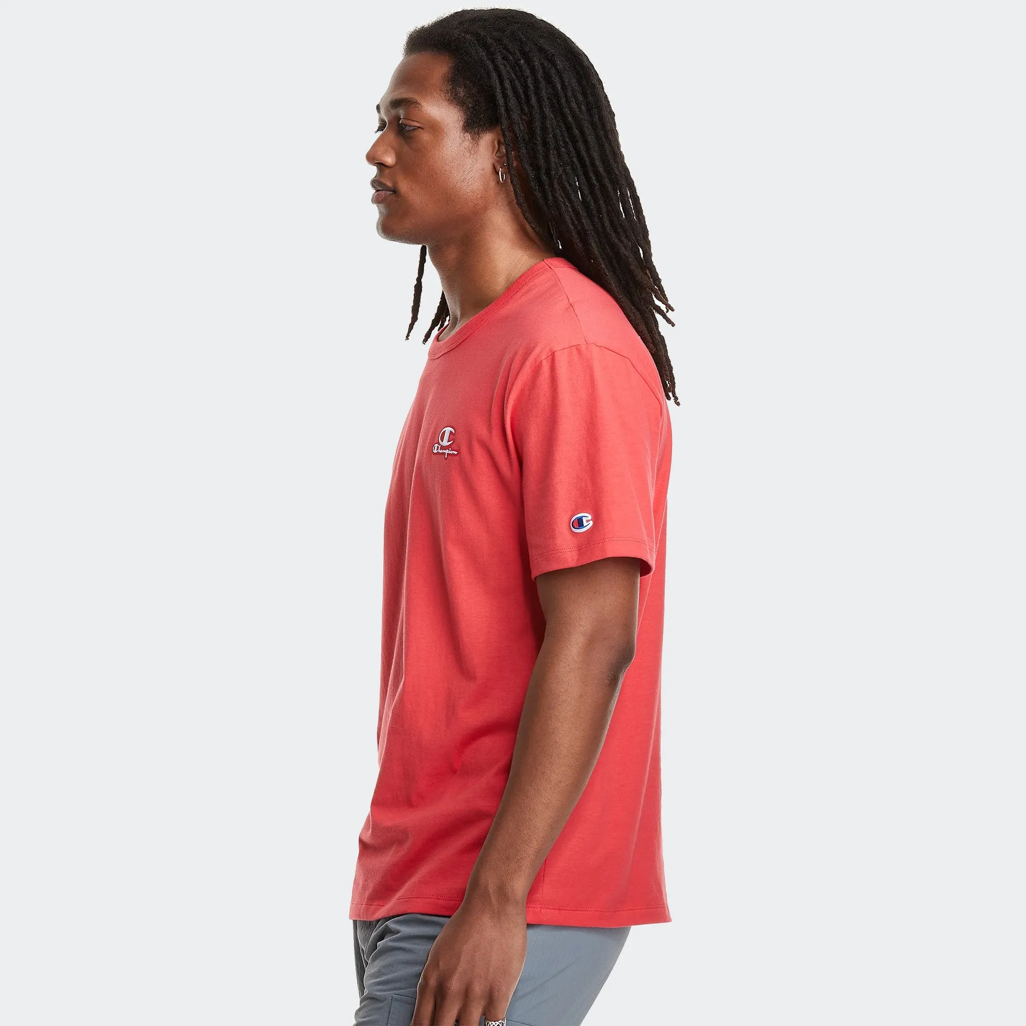 Men's Champion Lightweight Tee Scarlet