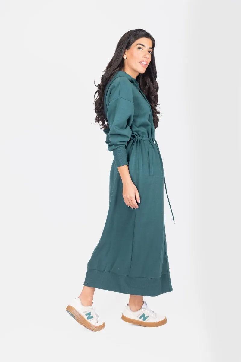 MINA DRESS (DARK GREEN)