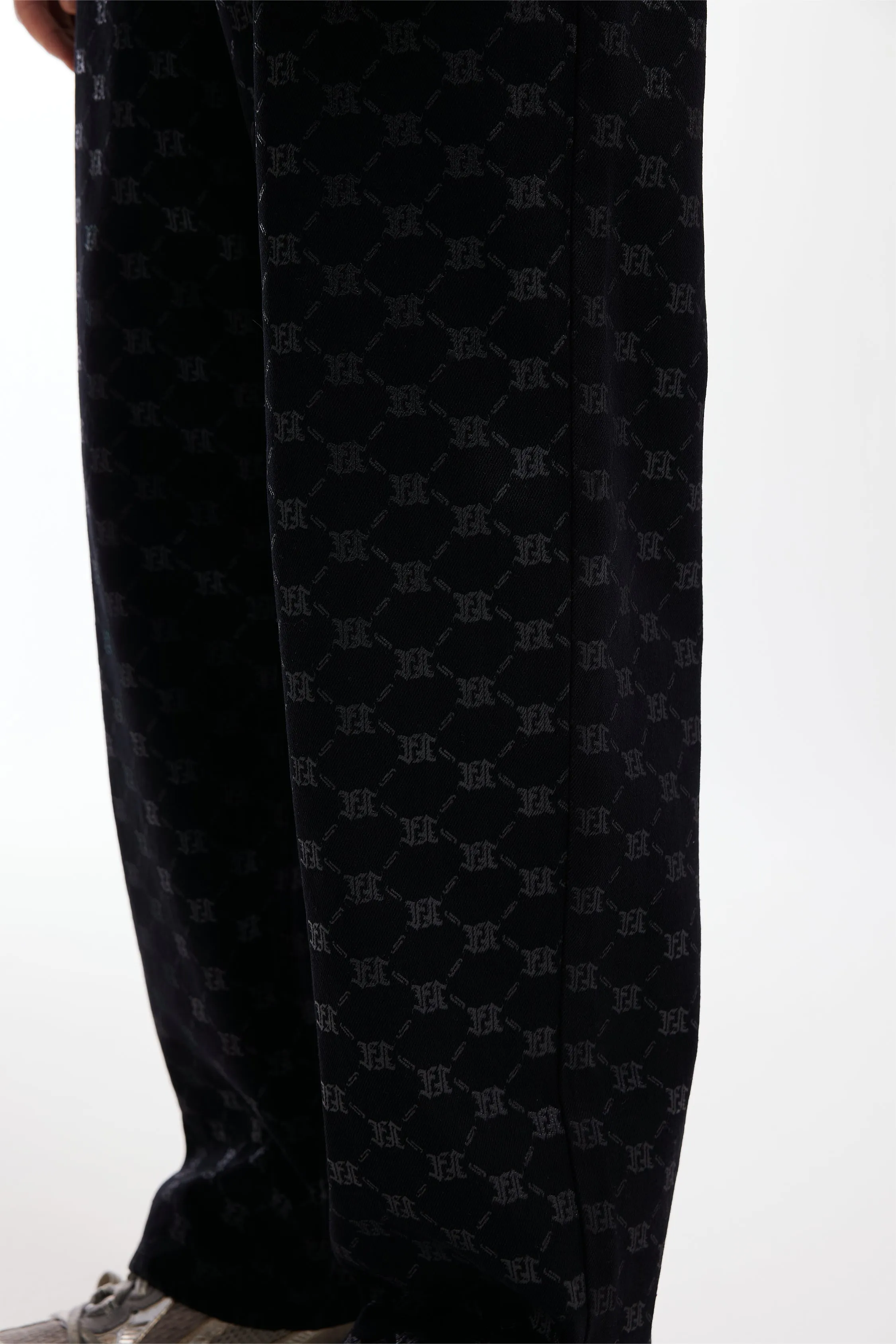 MONOGRAM BLACK DENIM