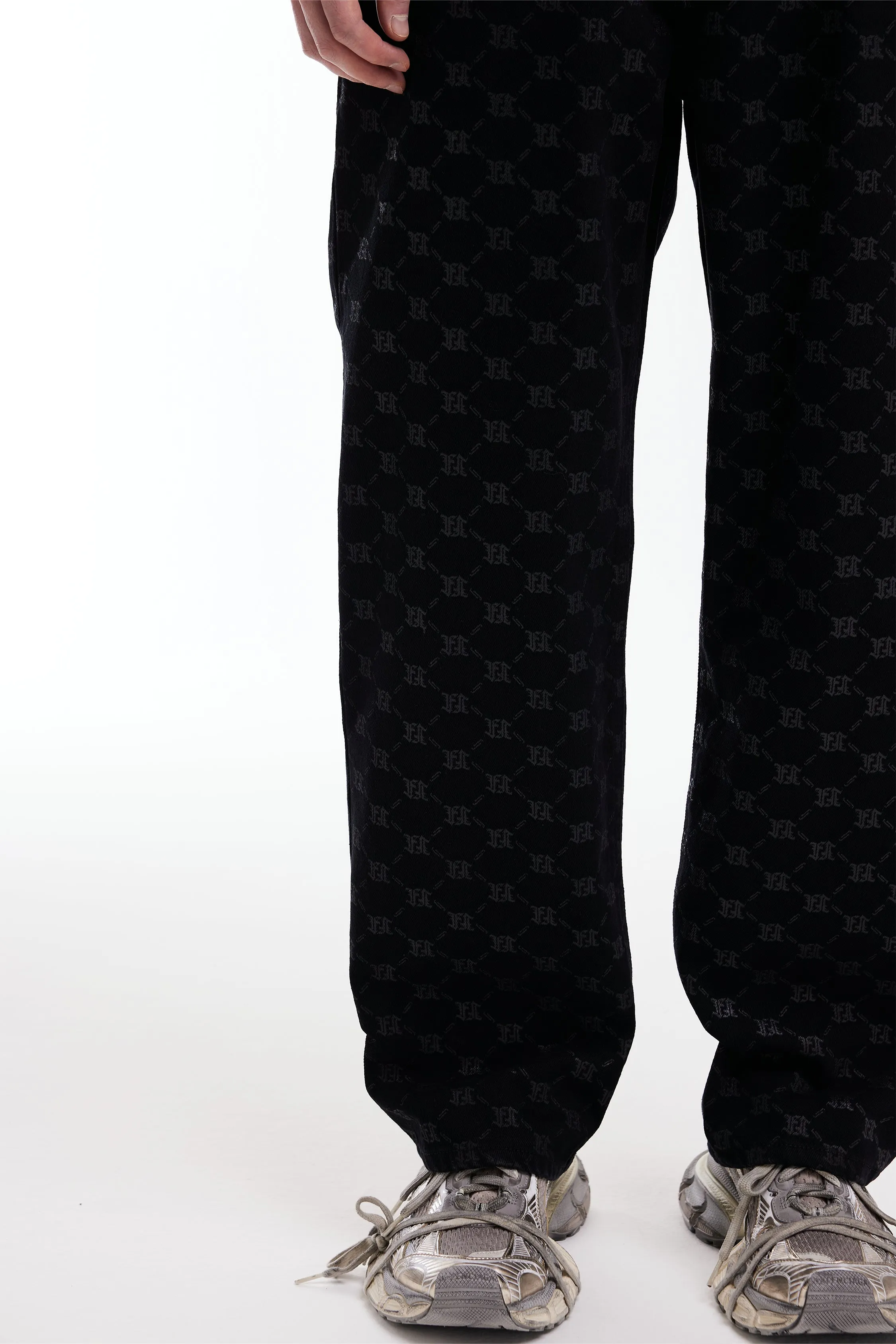 MONOGRAM BLACK DENIM