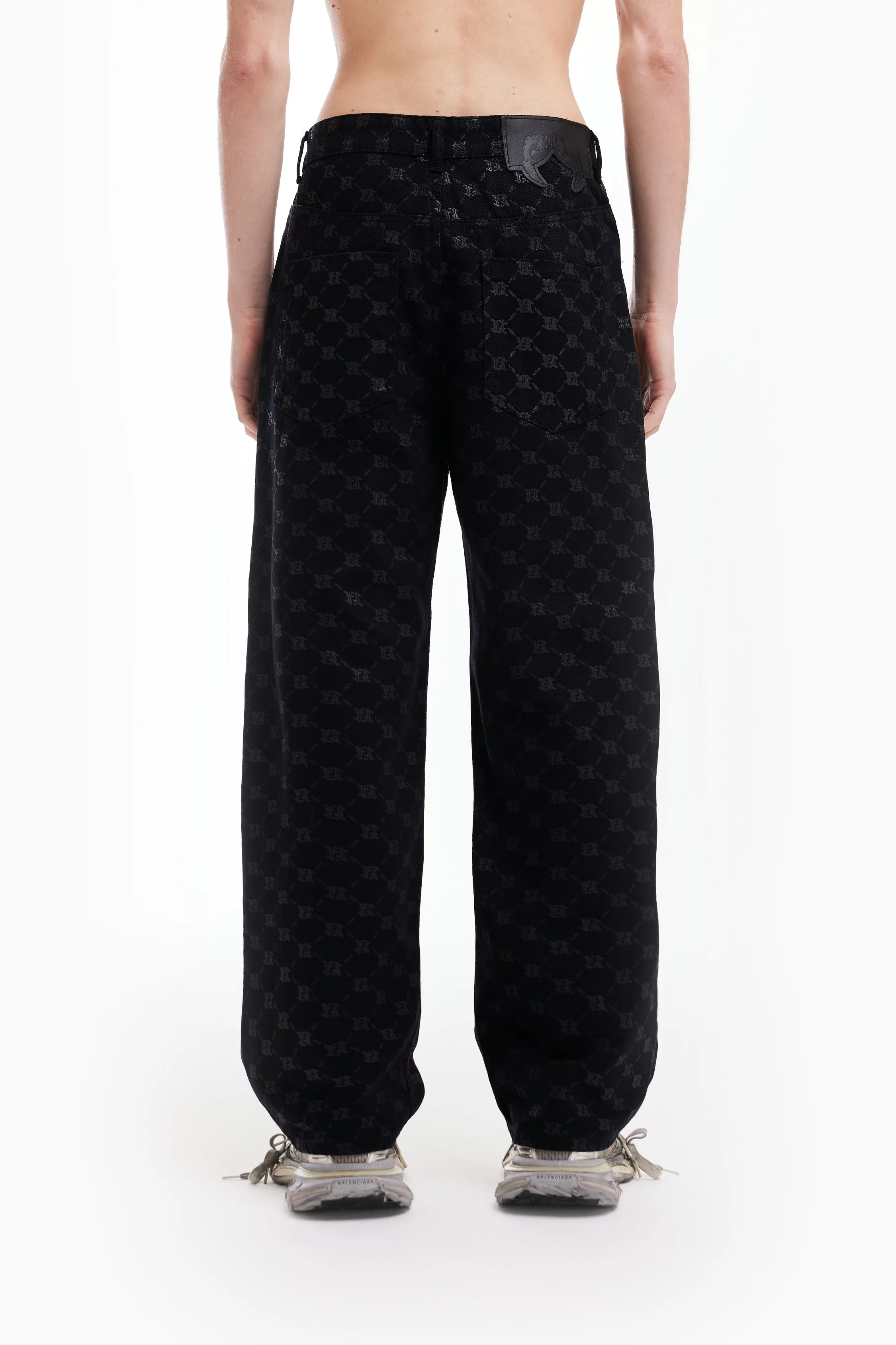 MONOGRAM BLACK DENIM