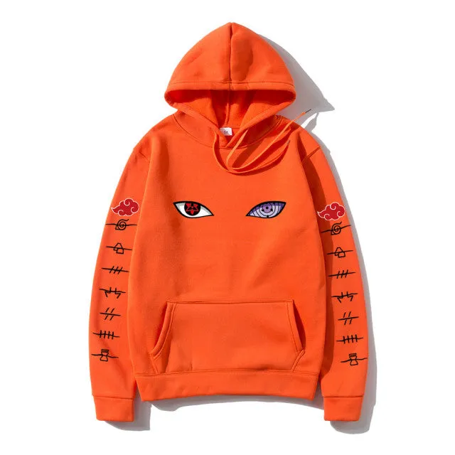 Naruto Eyes Hoodie (Multicolored)
