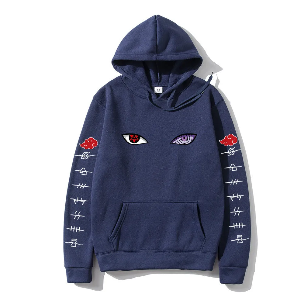 Naruto Eyes Hoodie (Multicolored)