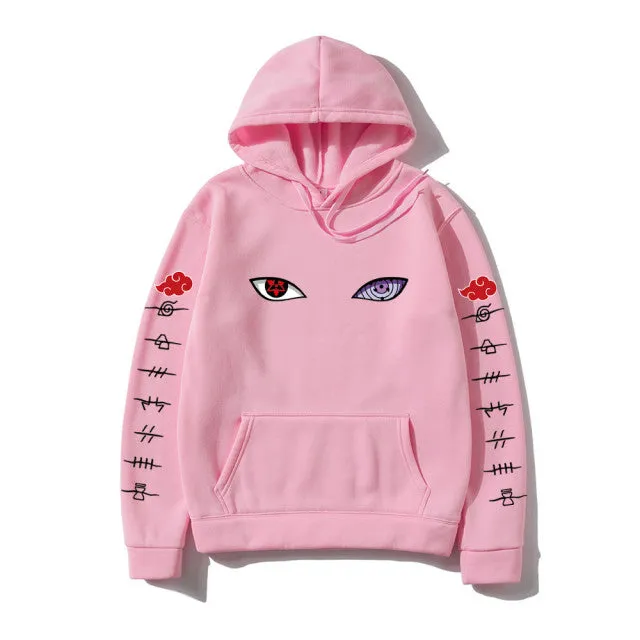 Naruto Eyes Hoodie (Multicolored)