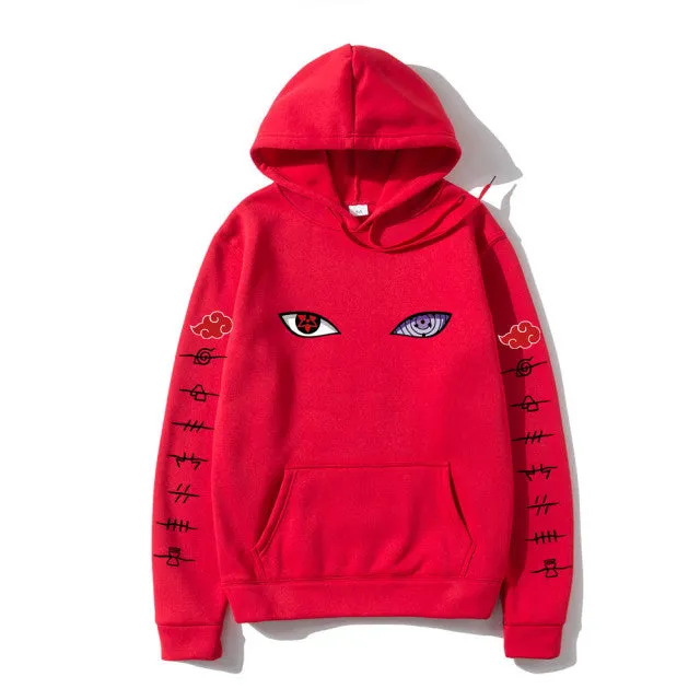 Naruto Eyes Hoodie (Multicolored)