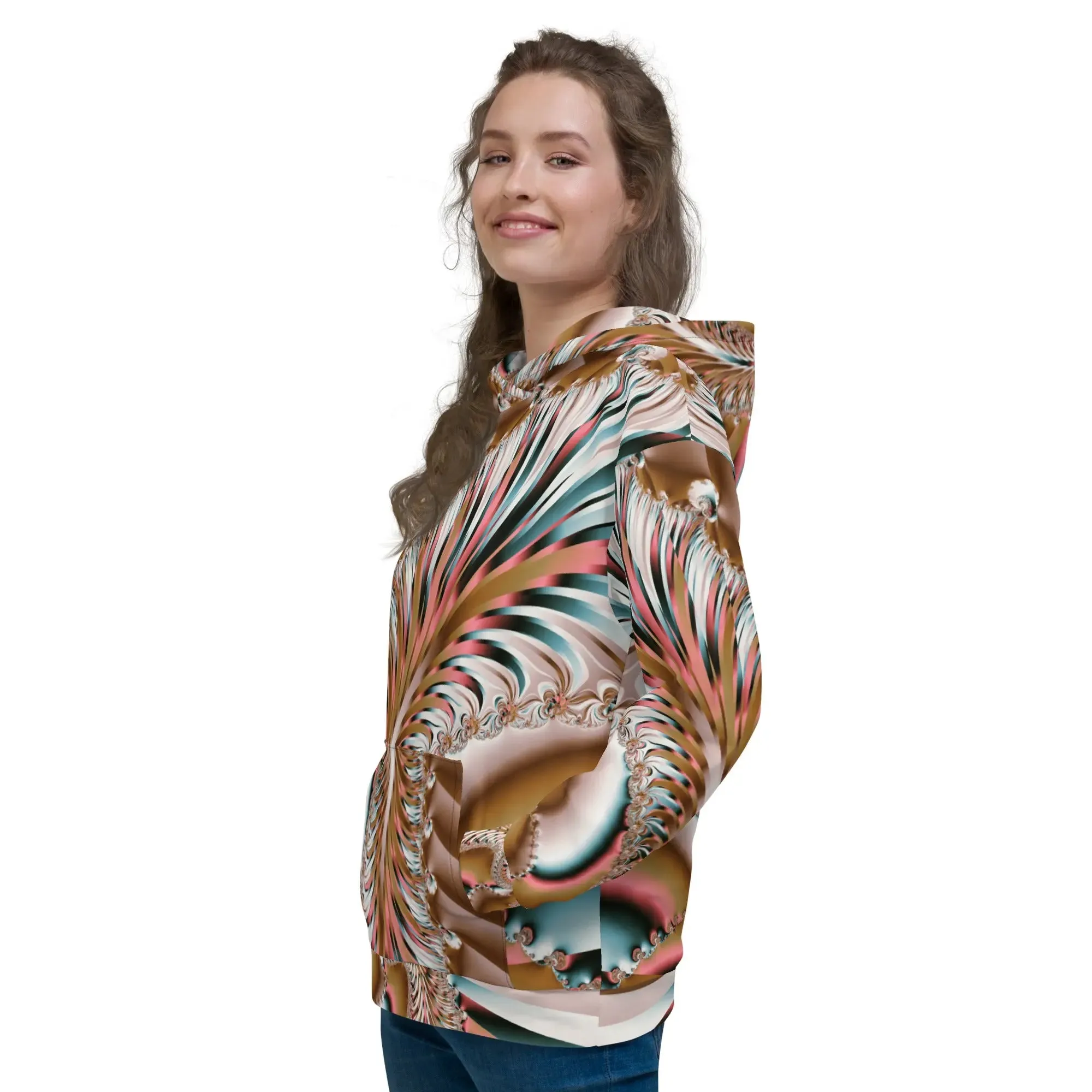 "Summer Spin" Collection - Print All Over Unisex Hoodie