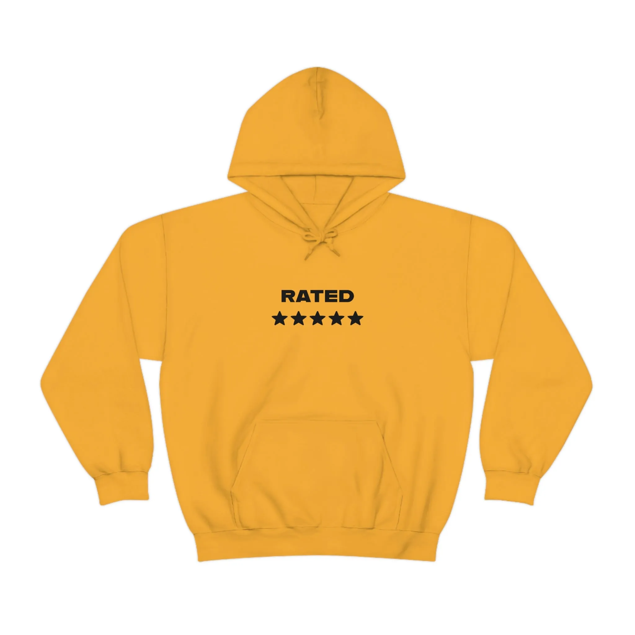 RATED 5 STARS Heavy Blend Hooded Sweatshirt (Unisex)