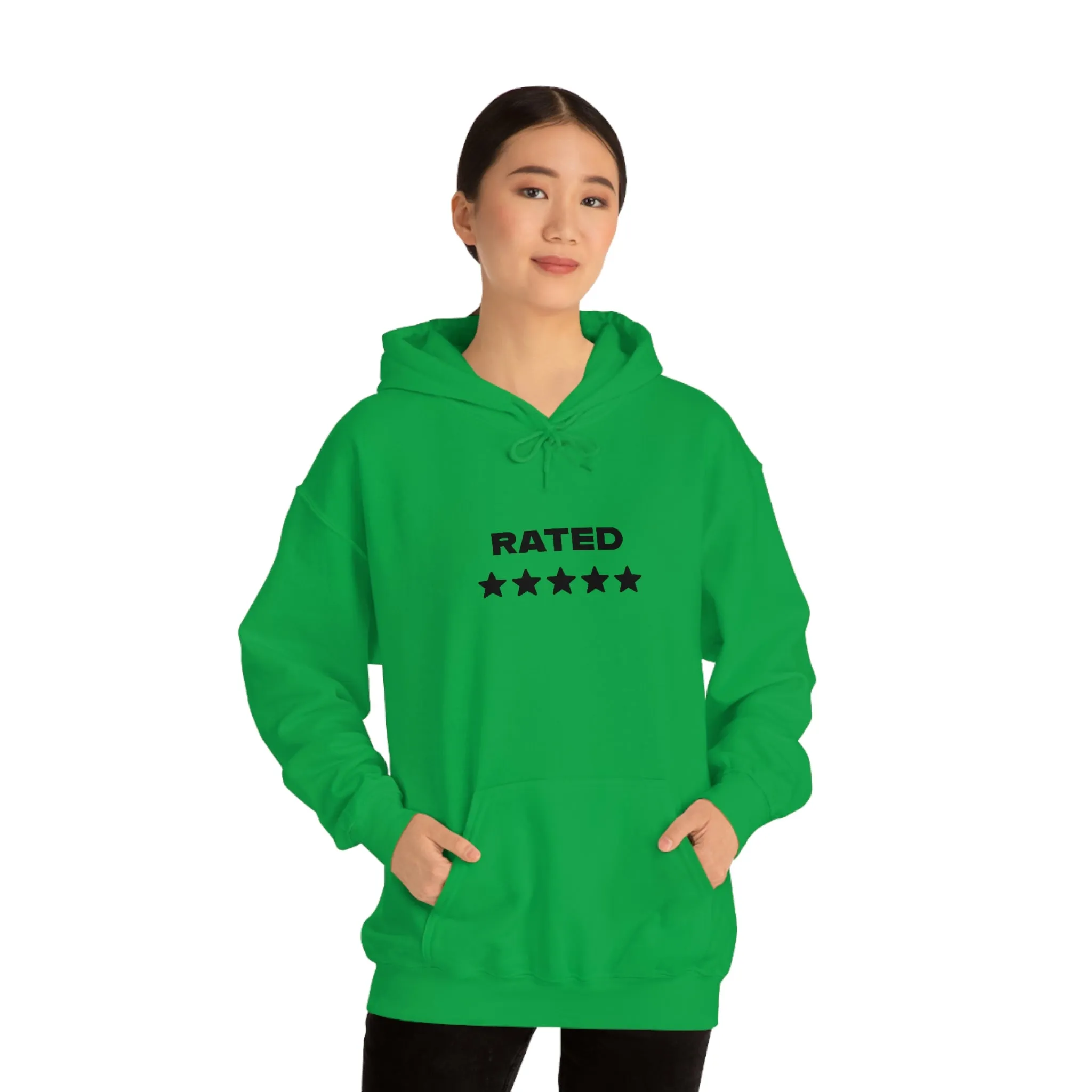 RATED 5 STARS Heavy Blend Hooded Sweatshirt (Unisex)