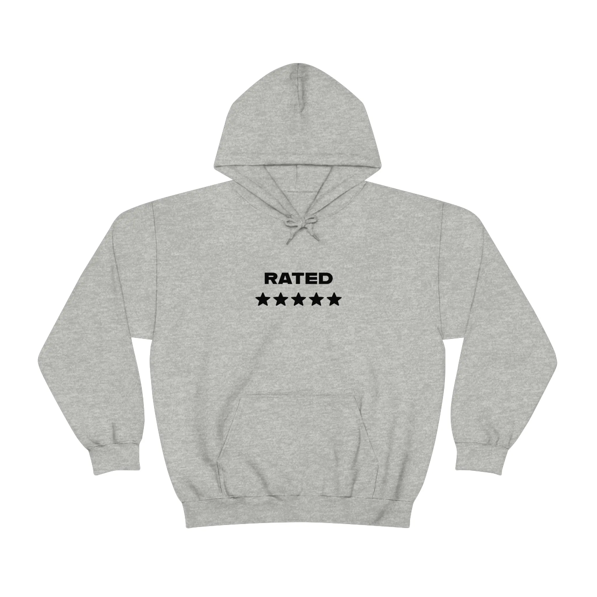 RATED 5 STARS Heavy Blend Hooded Sweatshirt (Unisex)