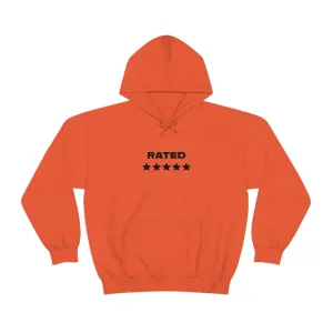 RATED 5 STARS Heavy Blend Hooded Sweatshirt (Unisex)
