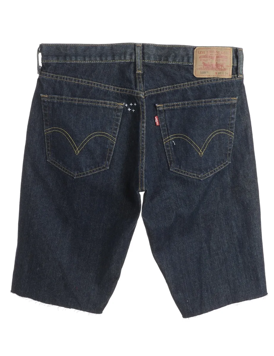 Reworked Levi's Shorts Denim Repair - W32