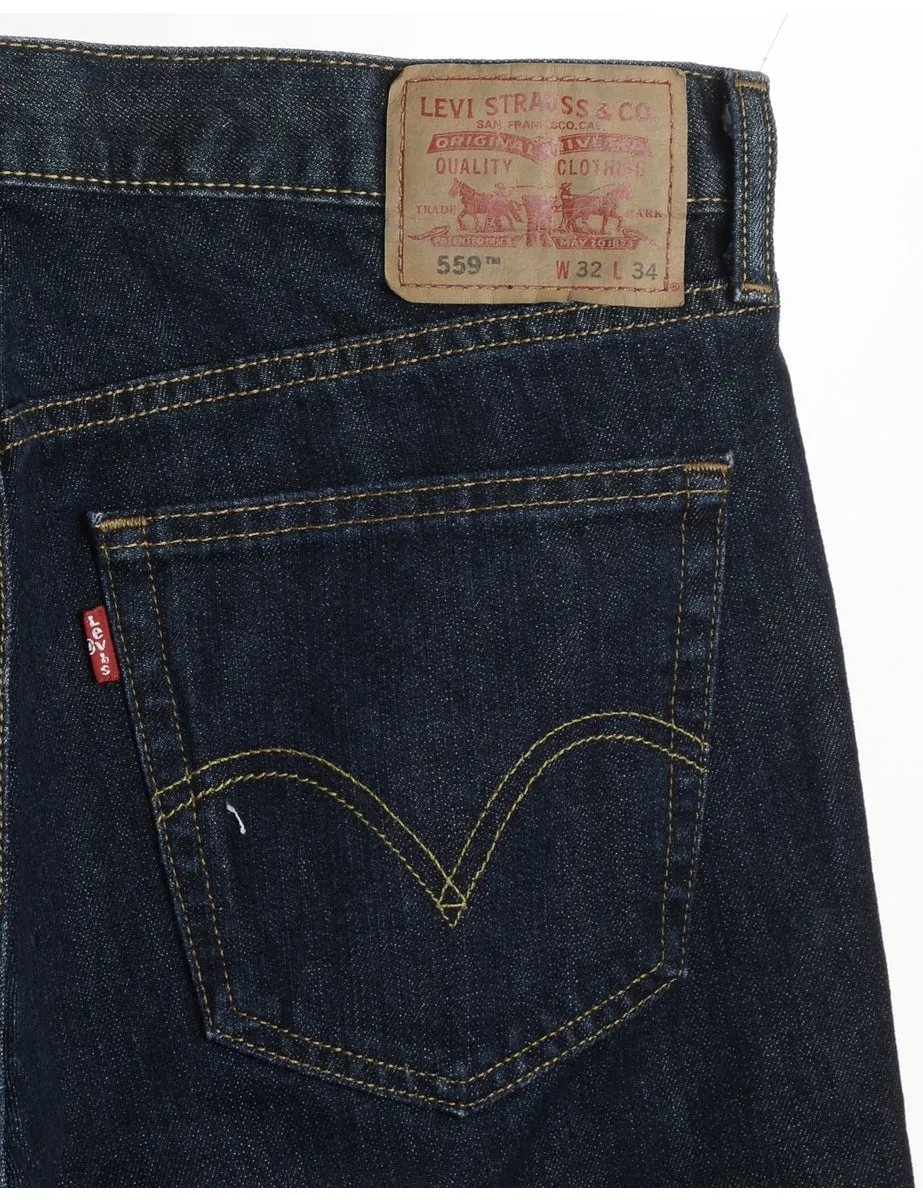Reworked Levi's Shorts Denim Repair - W32