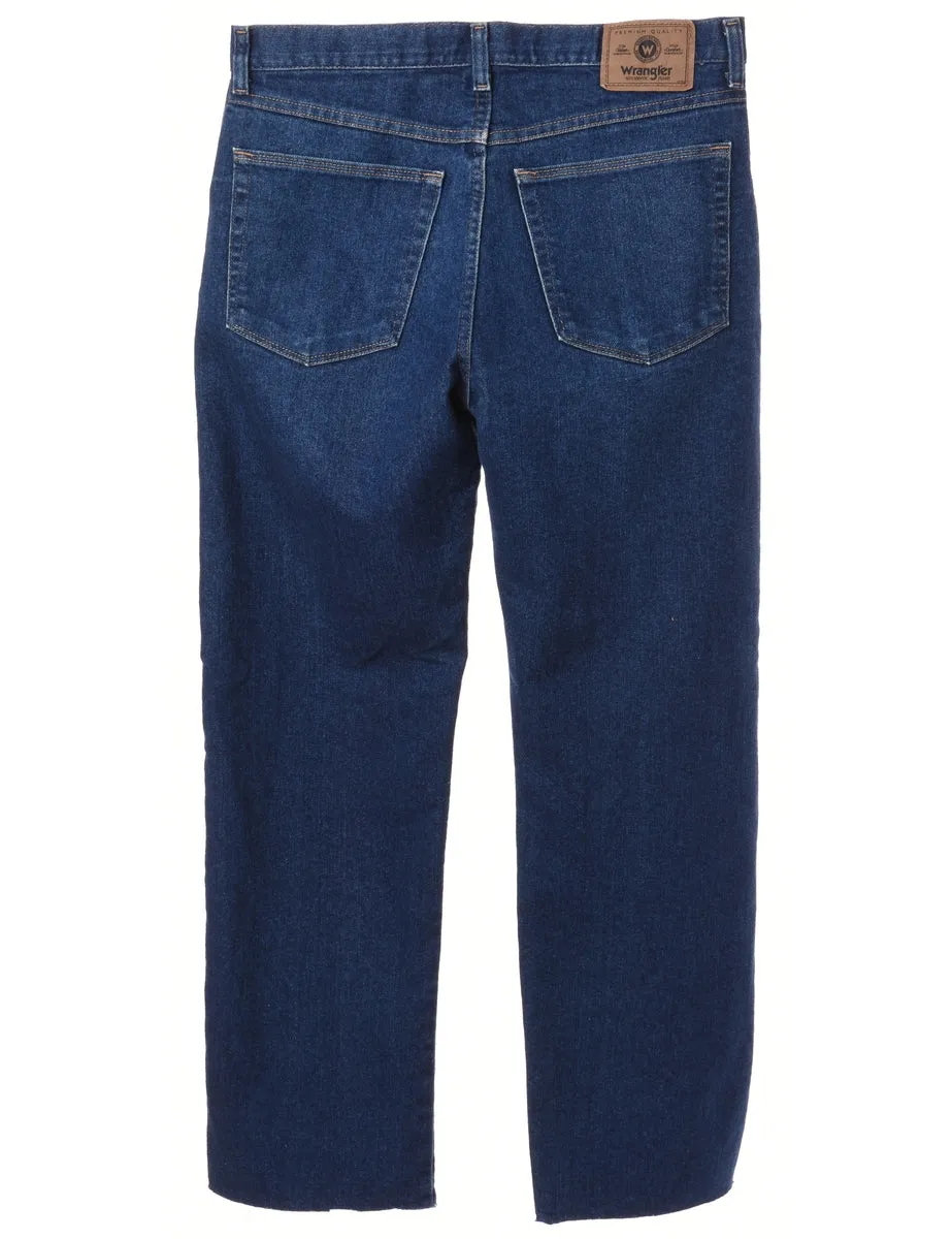 Reworked Straight Leg Cropped Jeans - W32
