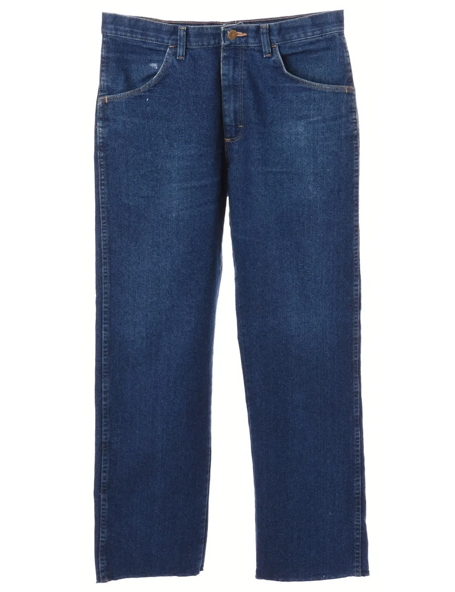 Reworked Straight Leg Cropped Jeans - W32