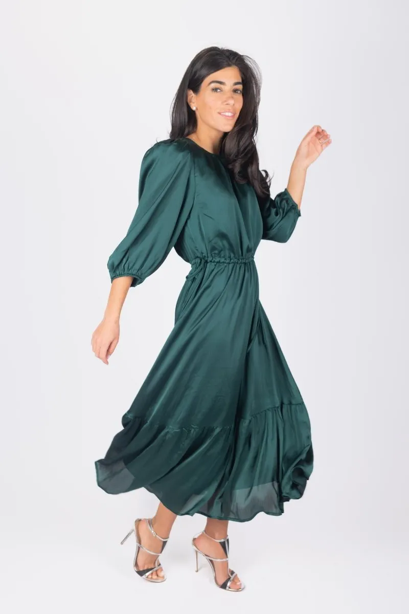 REYNA DRESS (GREEN)