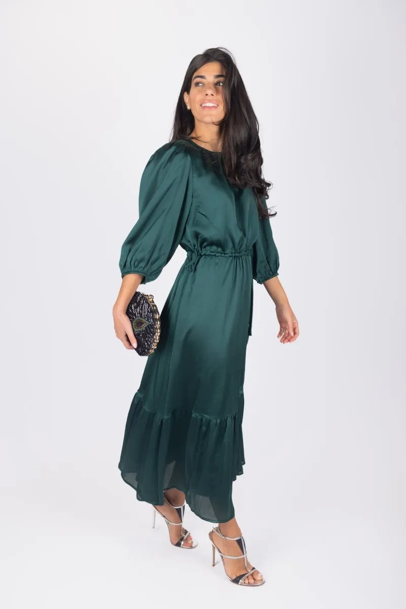 REYNA DRESS (GREEN)