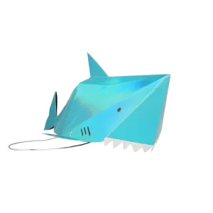 Shark Under The Sea Party Hat-8pk