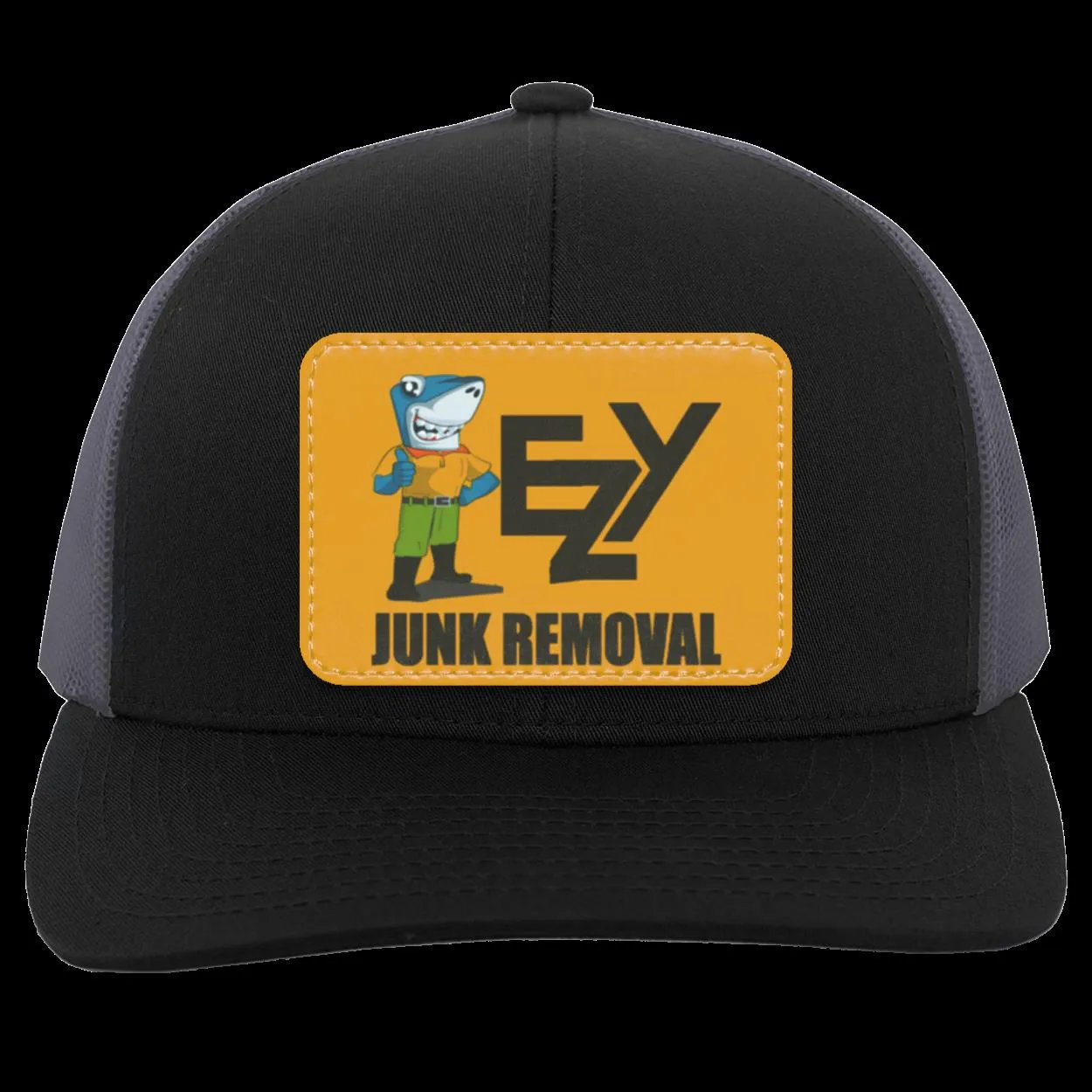 sharkhat EZY Junk Removal Trucker Snap Back - Patch