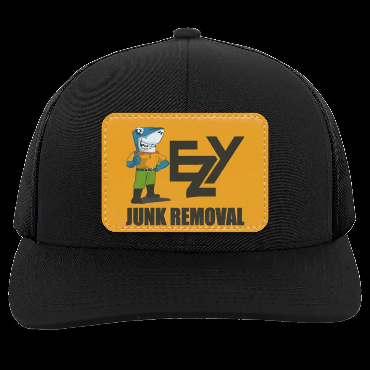 sharkhat EZY Junk Removal Trucker Snap Back - Patch